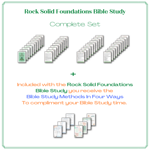 Rock Solid Foundations Bible Study